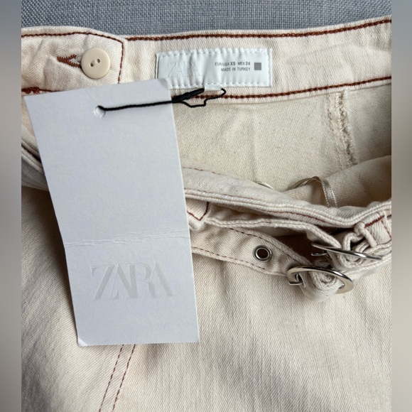 Zara Cream Maxi Skirt - Picture 3 of 11